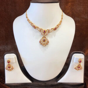 Gilded Metal Necklace
