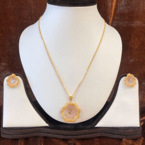 Graceful Lotus Pendant