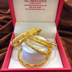 Golden Elegance Bangles