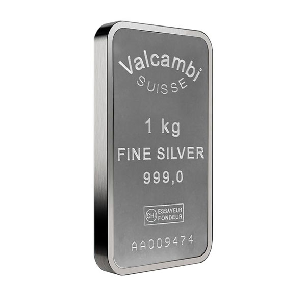 1 Kilo Silver Valcambi