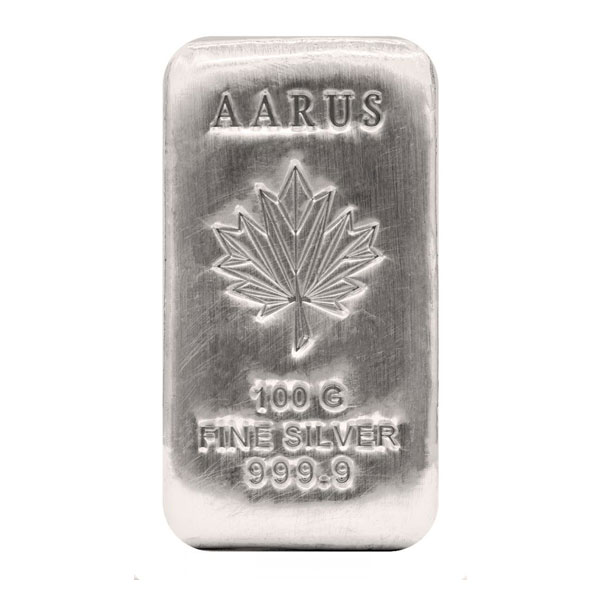 100 Gram AARUS Silver