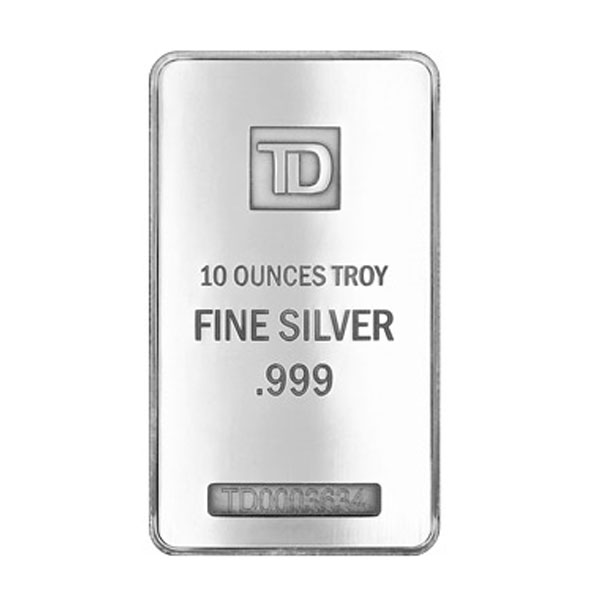 TD Bank Silver Bar